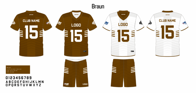 NFL-Flag-trikot-braun