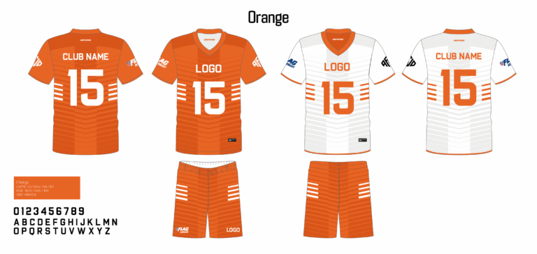 NFL-Flag-trikot-orange