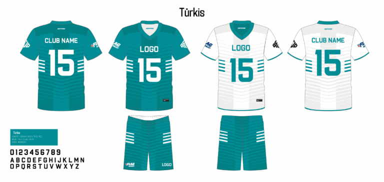 NFL-Flag-trikot-türkis