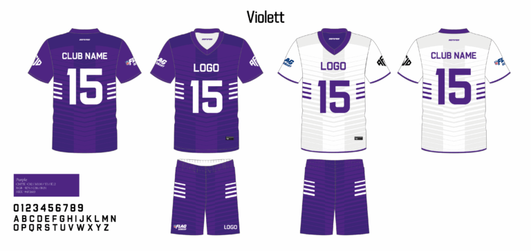 NFL-Flag-trikot-violett